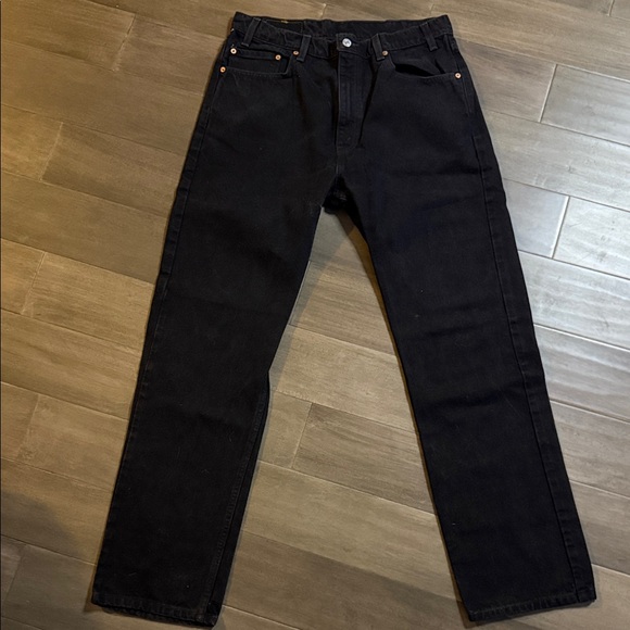 Levi’s 505 Vintage 1998 Black Wash Jeans SZ 36/32 - Picture 1 of 10